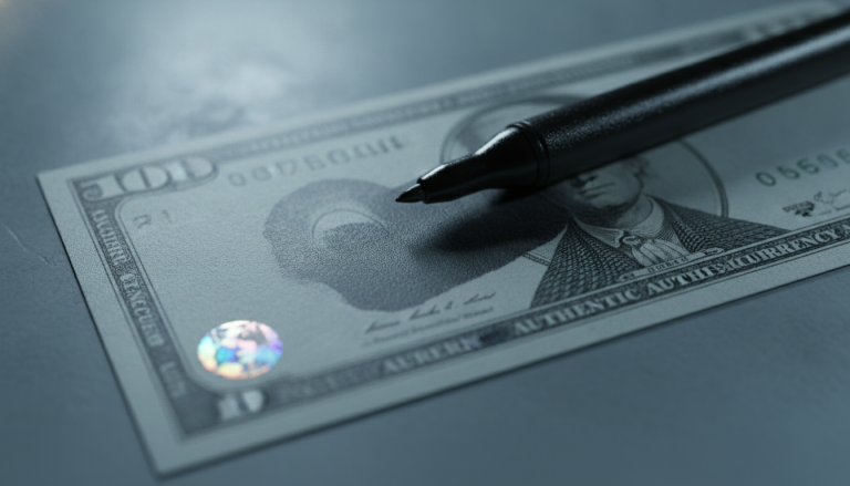 découvrez comment vérifier facilement la validité d'un billet de banque marqué au feutre noir grâce à nos conseils pratiques et astuces simples.