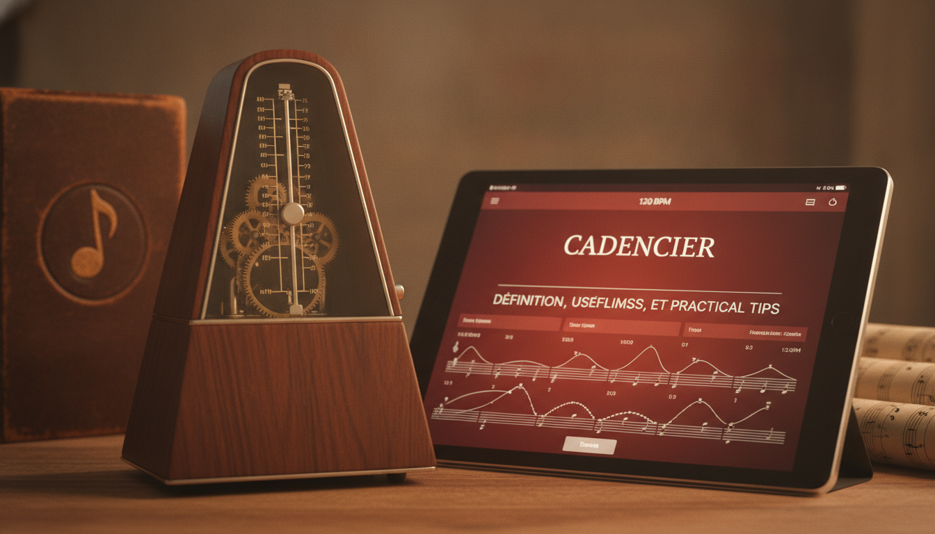 découvrez tout ce qu'il faut savoir sur le cadencier : définition claire, utilité essentielle et conseils pratiques pour bien l'utiliser au quotidien.